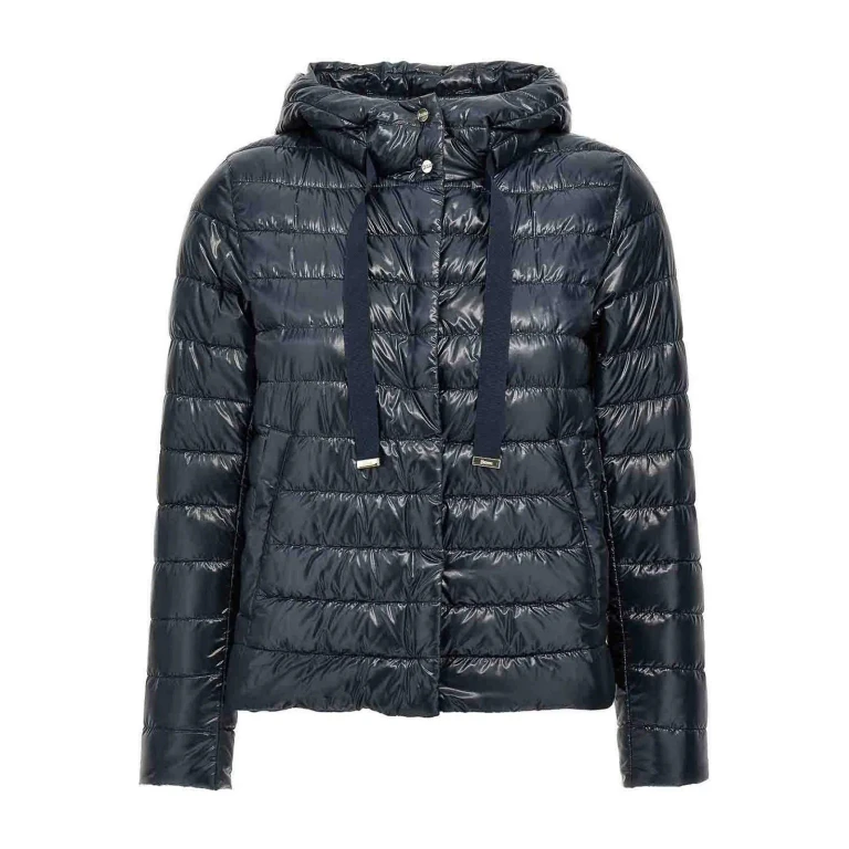 Herno Wattierte Blouson-Jacke - Blau