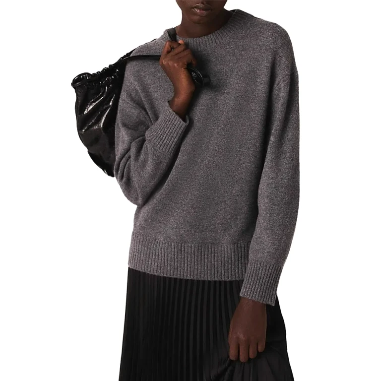 Maje Ridola Mixed Media Dress