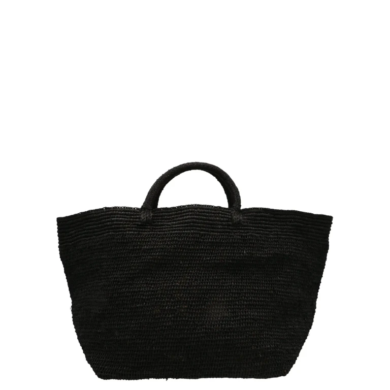 Ibeliv Vanilla Raffia Tote Bag