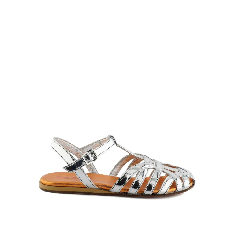 Sandales Enfant Marni en Cuir Laminé