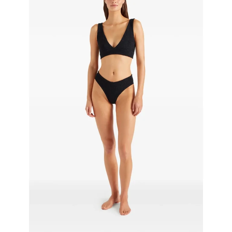 Hunza G Angel Bikini Set Black One Size