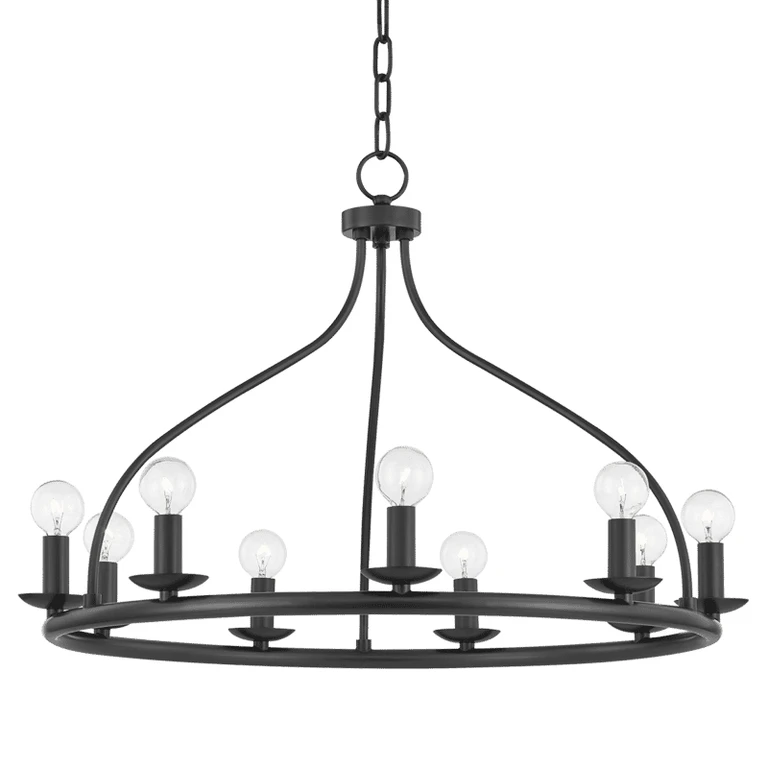 Mitzi Kendra 9-Light Chandelier in Old Bronze
