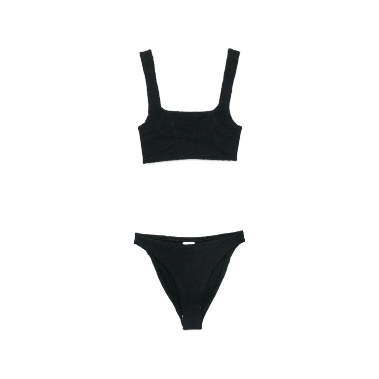 Hunza G Xandra Crinkle-effect Bikini