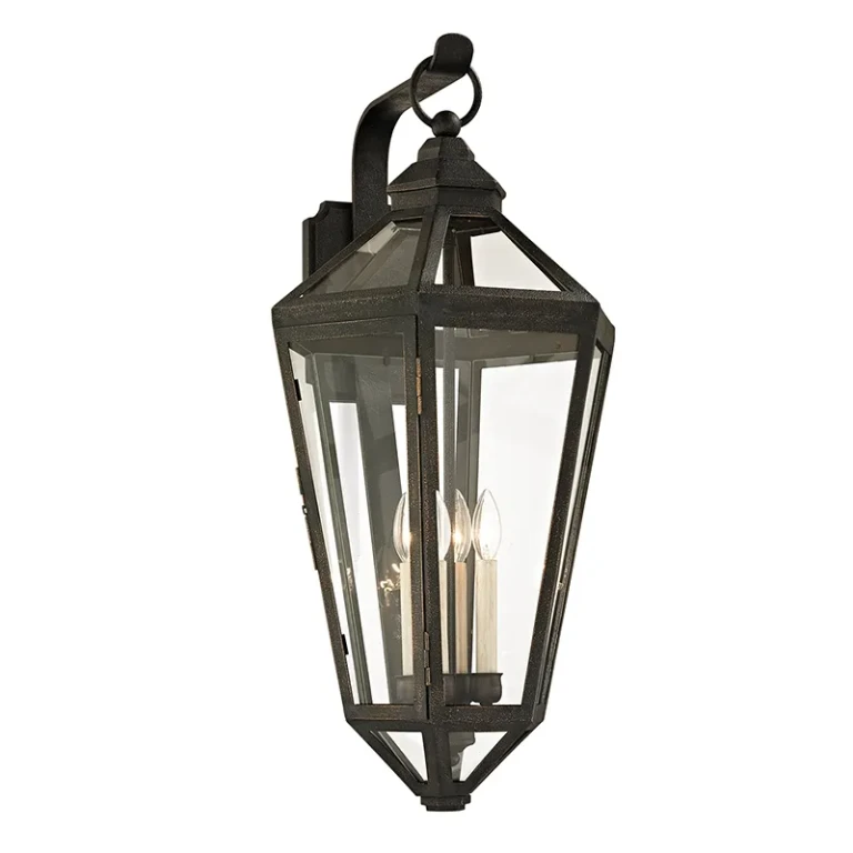 Troy Calabasas 4-Light 33" Outdoor Wall Light in Vintage Bronze