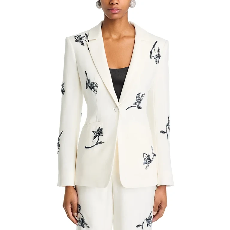 Cinq a Sept Falling Lilies Karlie Blazer