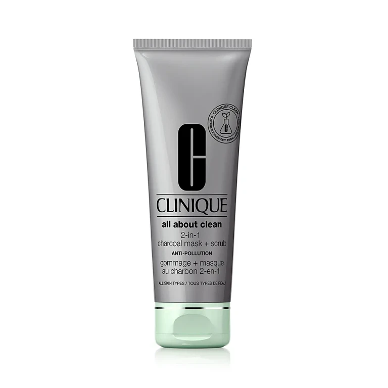 All About Clean 2-in-1 Charcoal Face Mask + Scrub