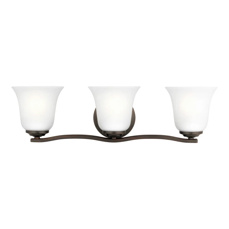 Emmons 3-Light Bathroom Vanity Light in Bronze