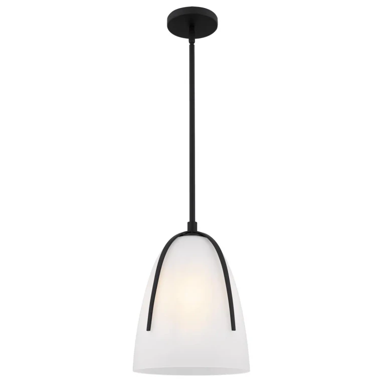 Matte Black Mini Pendant from the Whitmore Collection