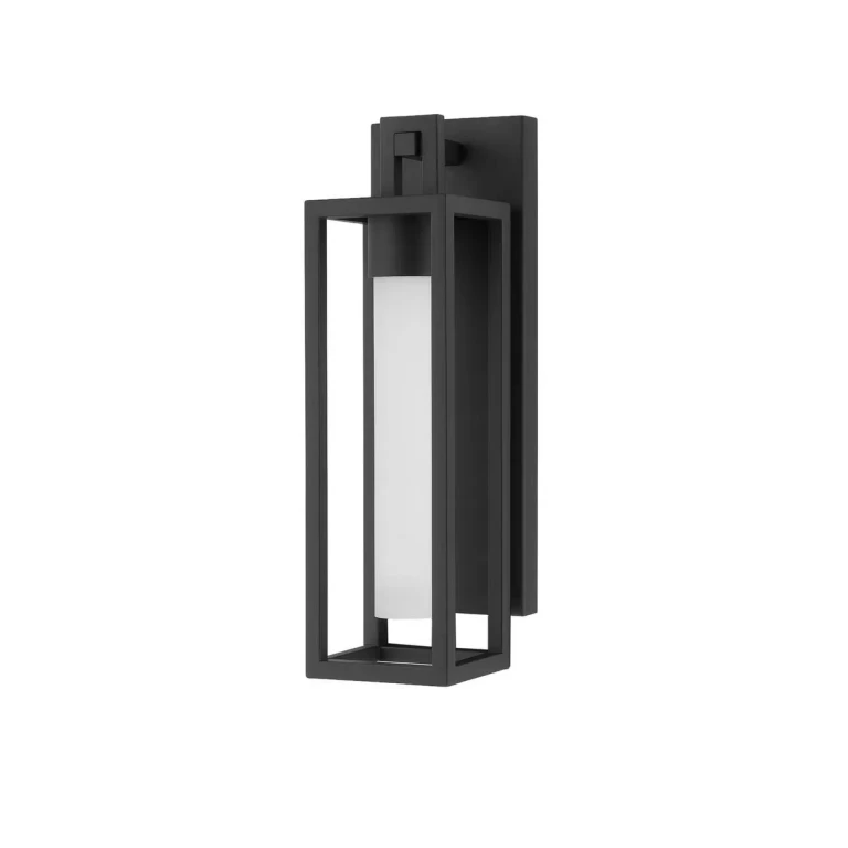 Black LED Outdoor Wall Sconce from the Avery Collection