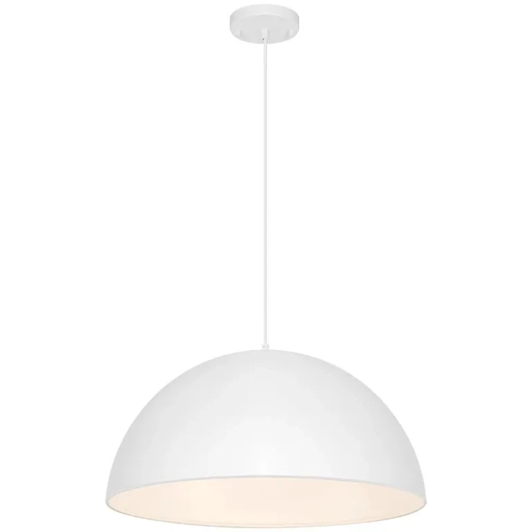 Matte White Pendant from the Huck Collection
