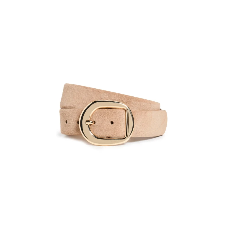 B-Low The Belt Greyson Suede Belt Sienna/Gold S