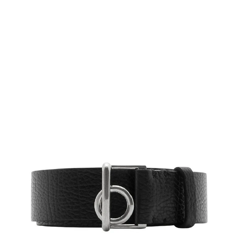 Burberry Buckled Belt With Rocking Horse Detail
