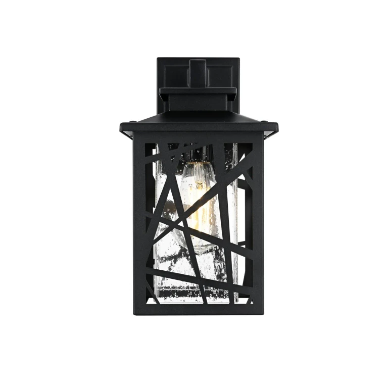 Black Outdoor Wall Sconce from the Clifford Collection