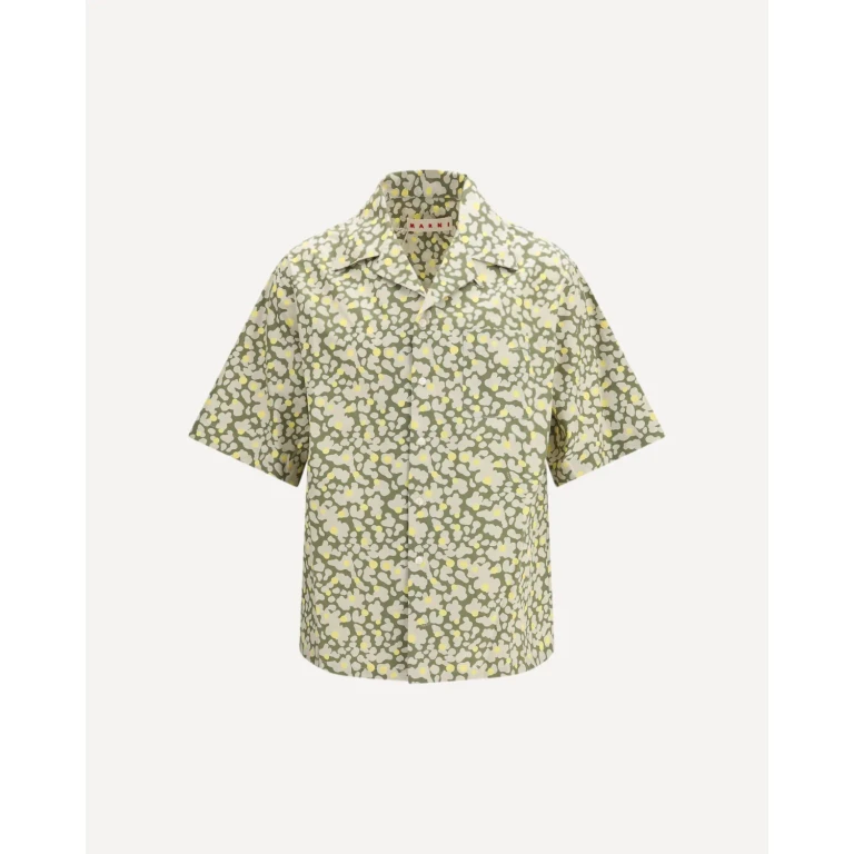 MARNI Short-sleeve all-over print Shirt Male 46