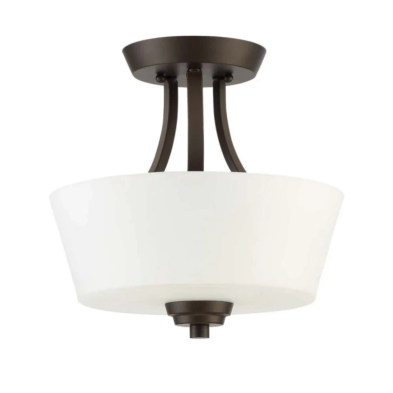 Grace 2-Light Ceiling Light in Espresso