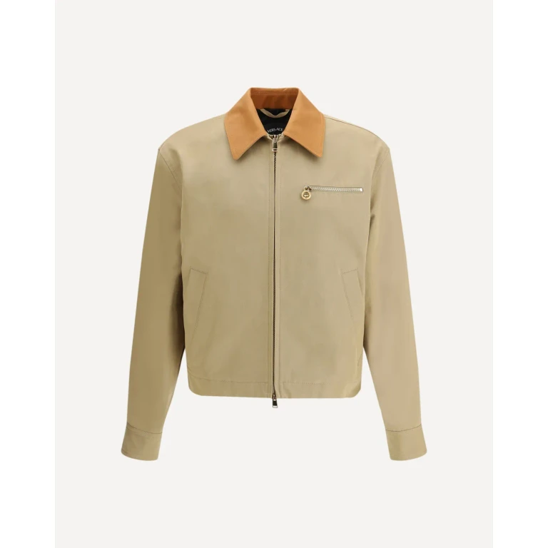 Versace Herren-Baumwolljacke Größe 48