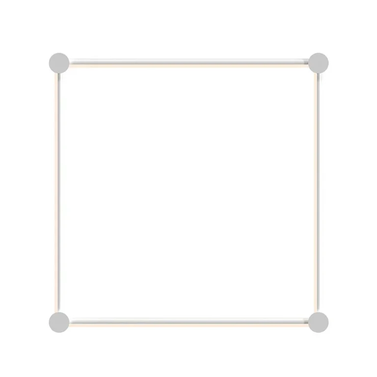 Satin White LED Wall Bar from the Purolinear 360 Collection