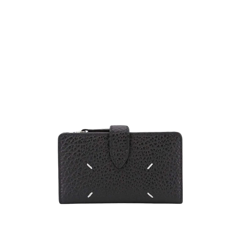 메종 마르지엘라 여성용 지갑 - 블랙