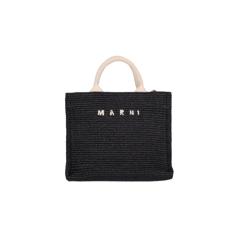 Marni Raffia East-west Tote Bag