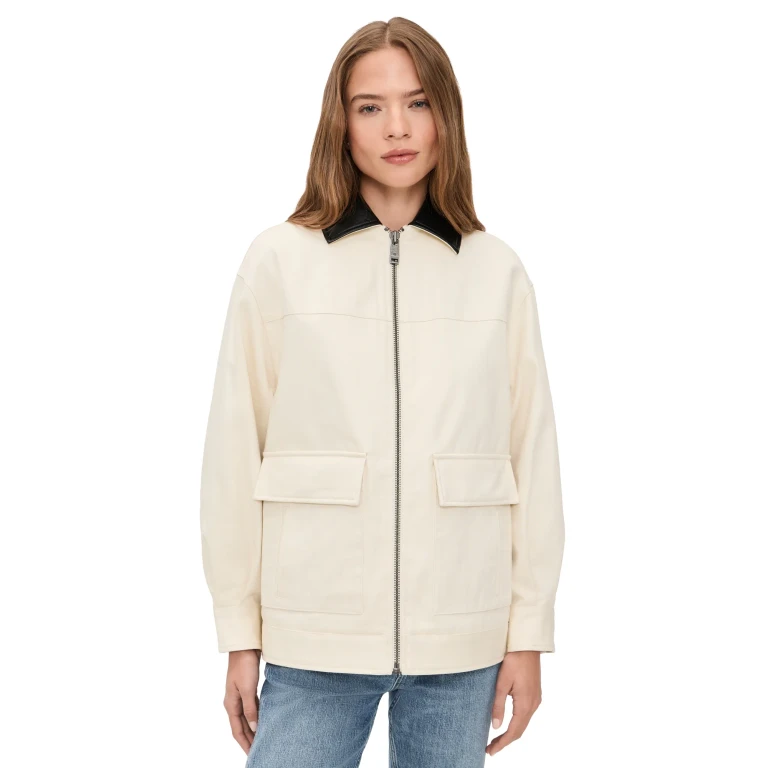 ANINE BING Holden Jacket Cream M