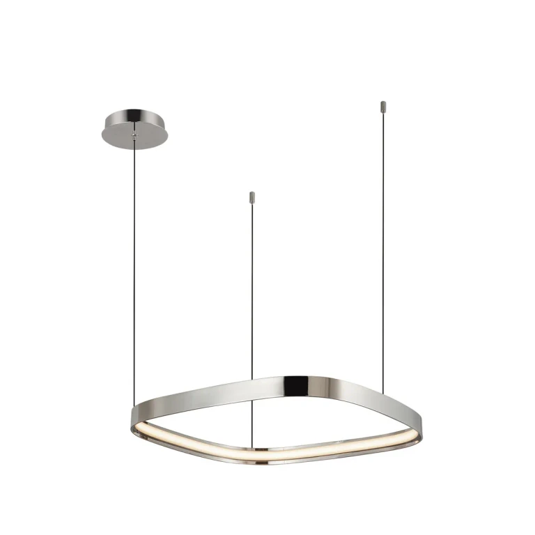 Polished Nickel LED Pendant from the Yukon Collection