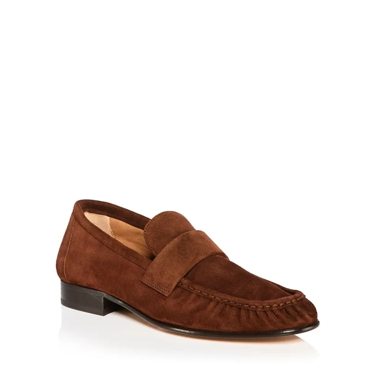 Mansur Gavriel Women's Ruched Loafer Flats