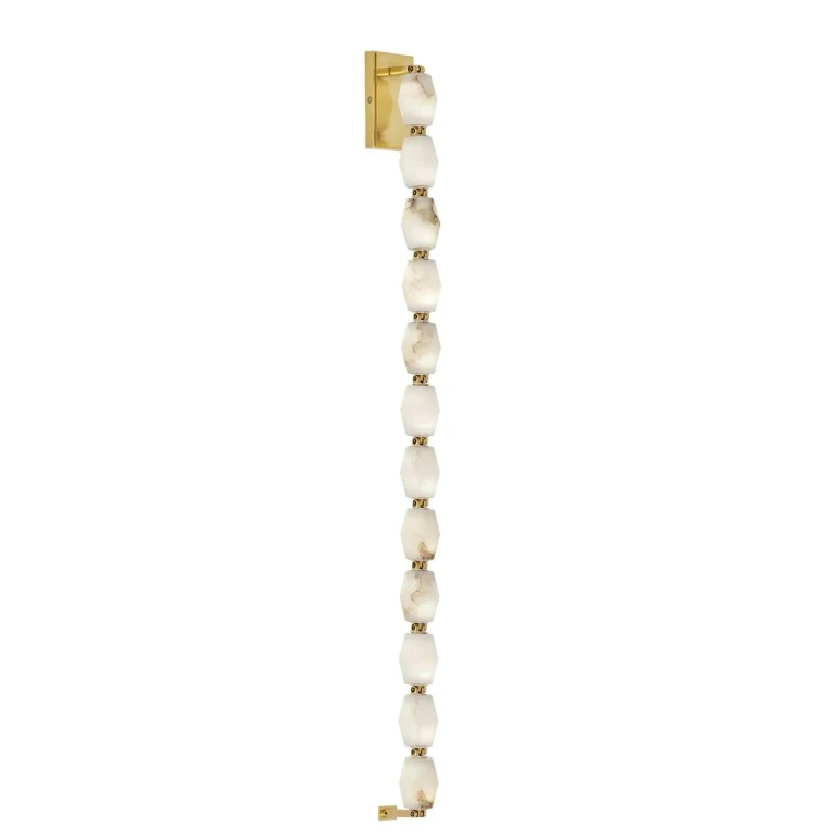 Hand Rubbed Antique Brass LED Wall Sconce from the Collier Collection