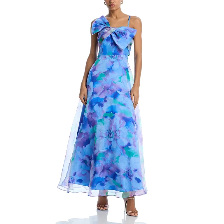 Eliza J Bow Bodice Ball Gown