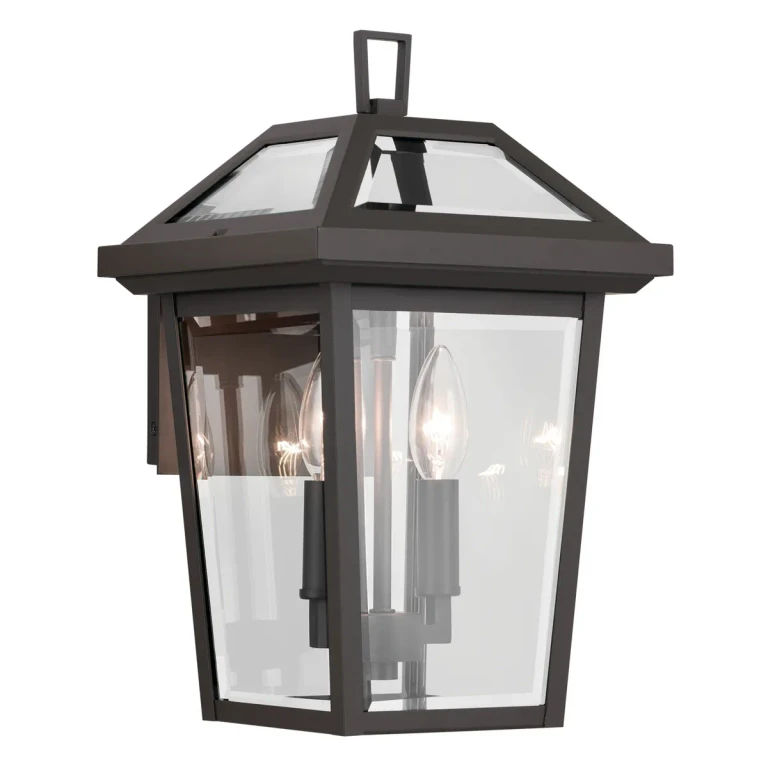 Olde Bronze Two Light Outdoor Wall Mount from the Regence Collection
