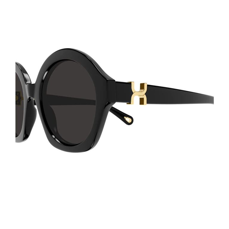 Chloé CH0302S Marcie- Linea 001 Black Grey Nero Recycled Acetate Occhiali Da Sole - Women