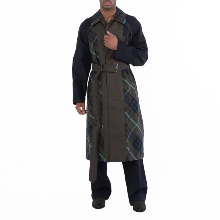 Burberry Short Reversible Bradford Car Coat