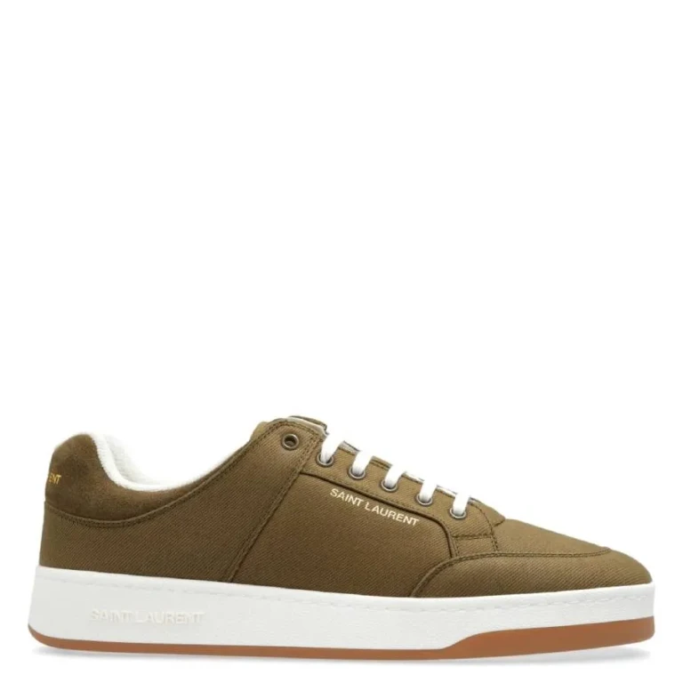Saint Laurent Gabardine Sl/61 Low-Top Sneakers