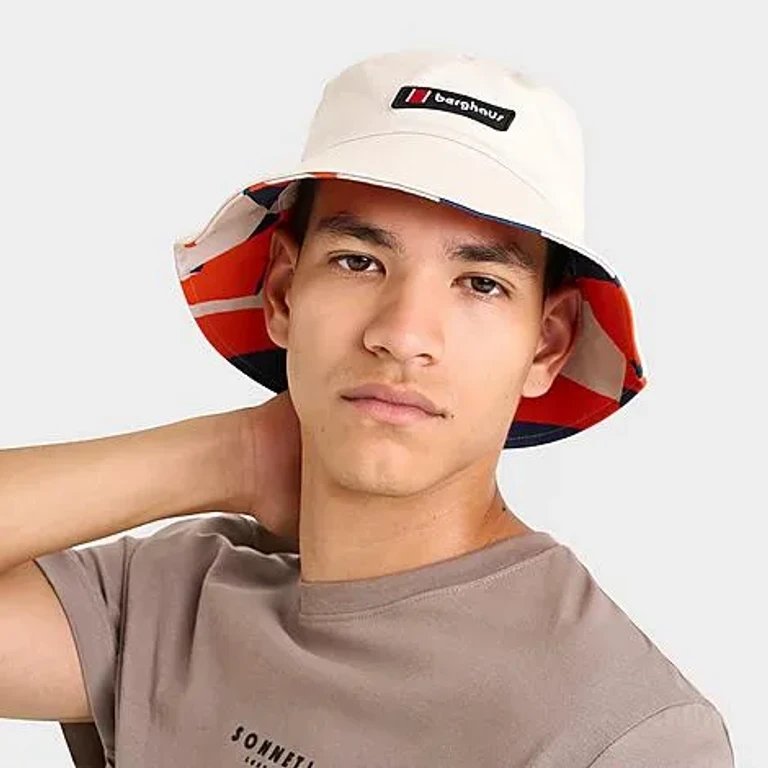 Berghaus 1997 Reversible Bucket Hat in Stone Size: L-XL