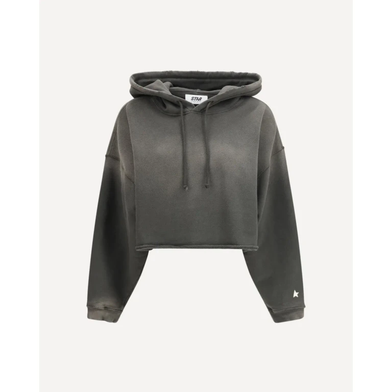 Sudadera corta con capucha Golden Goose para mujer