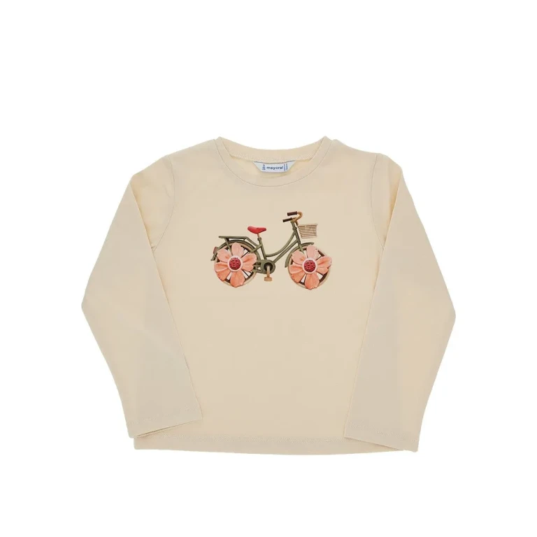 MAYORAL Bicycle print T-shirt Kids 4Y