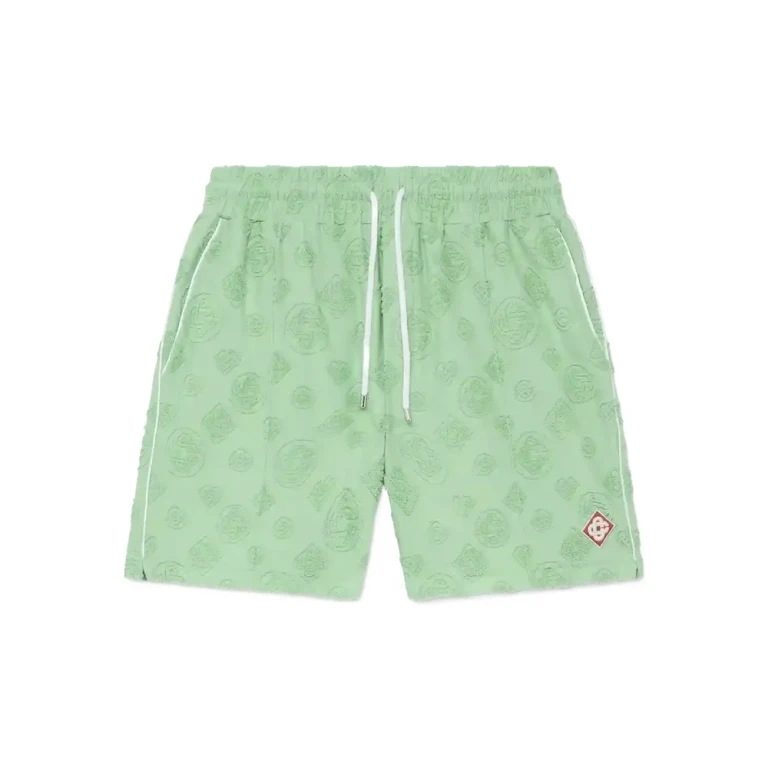 Casablanca Monogram-pattern Track Shorts