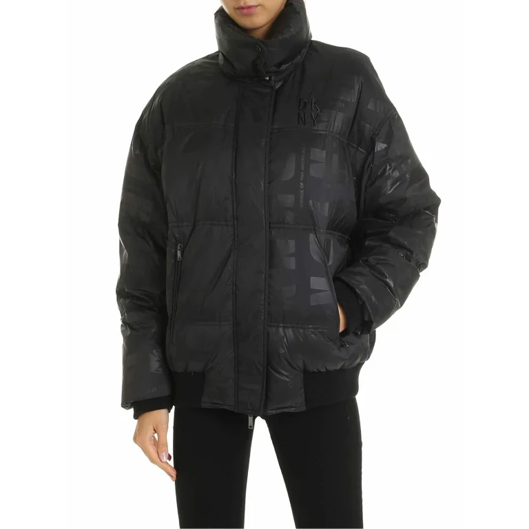 Dkny Manteau Rembourré - Noir