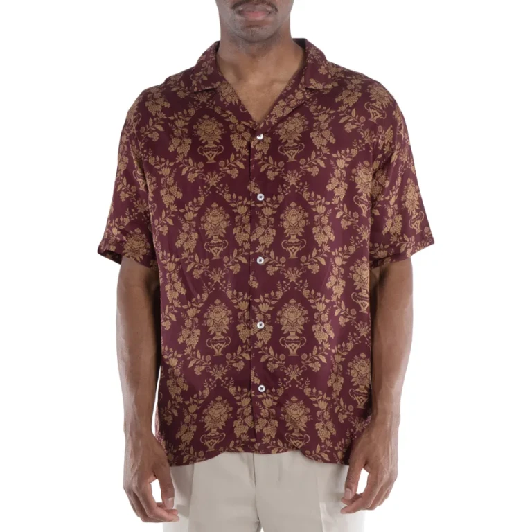 Drole De Monsieur La Chemise Dama Pattern Shirt