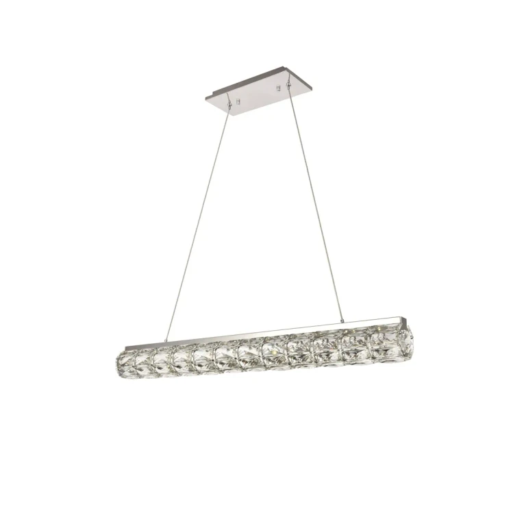 Chrome LED Chandelier from the Valetta Collection