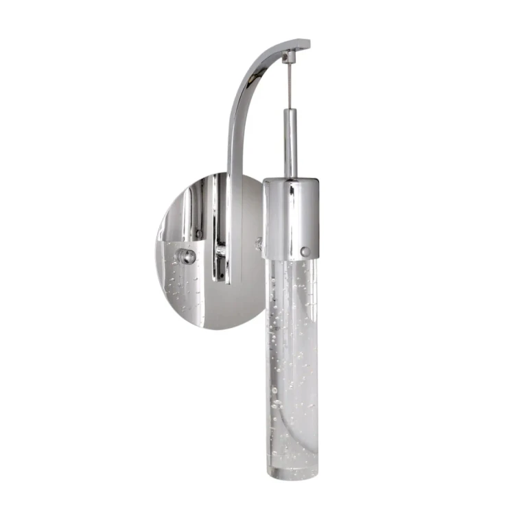 ET2 Fizz IV 1-Light Wall Sconce, Polished Chrome