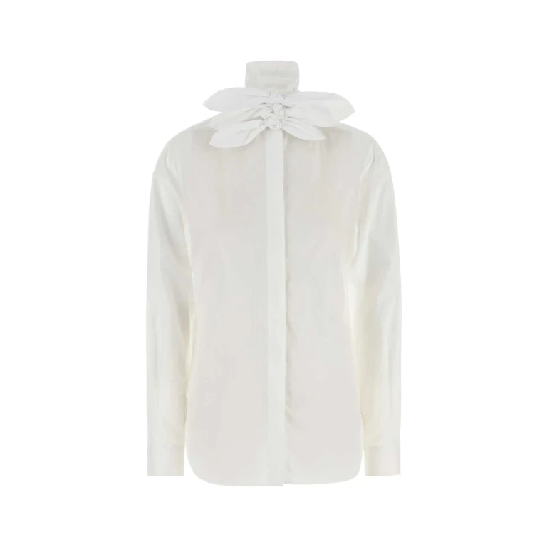 Burberry Embroidered Cotton Shirt
