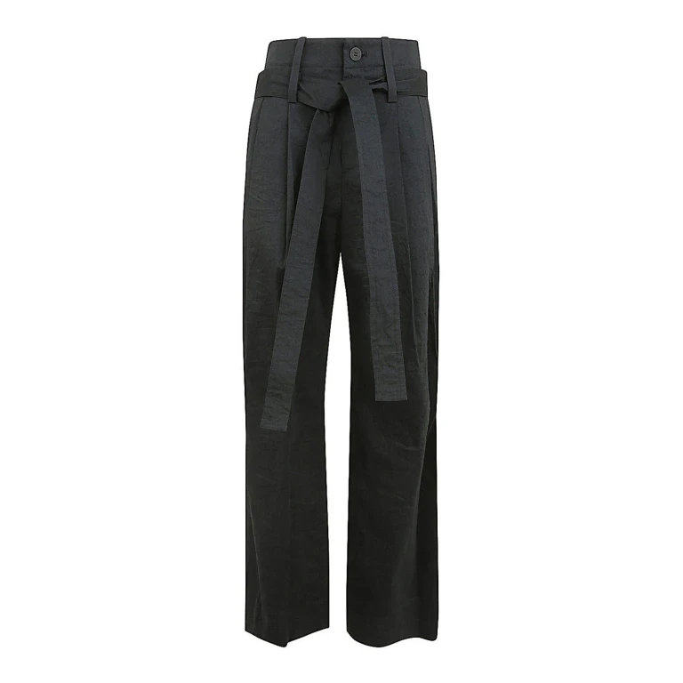 Pleats Please Issey Miyake Pantalons Décontractés - Noir
