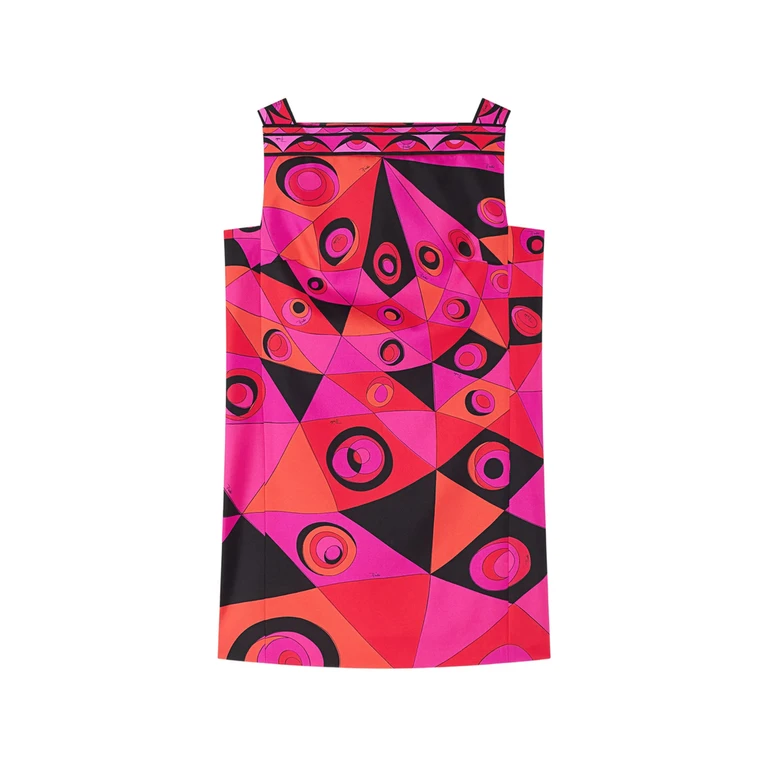 Pucci Occhi Print Silk Dress