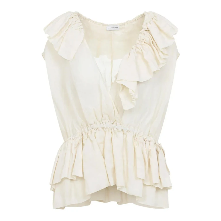 Dries Van Noten Top - Blanc