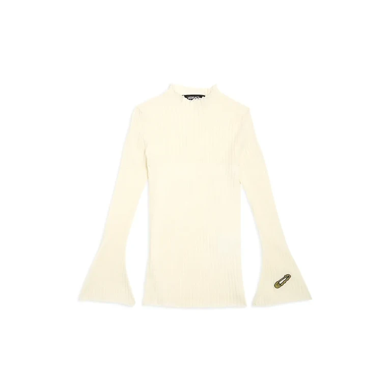 Versace Girls' Ribbed Knit Sweater - Little Kid, Big Kid