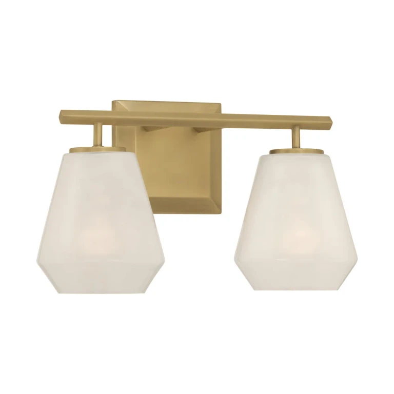 Legacy Brass Bathroom Vanity Light from the Siena Collection