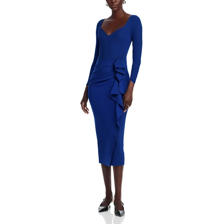 Chiara Boni La Petite Robe Silvheart Midi Dress