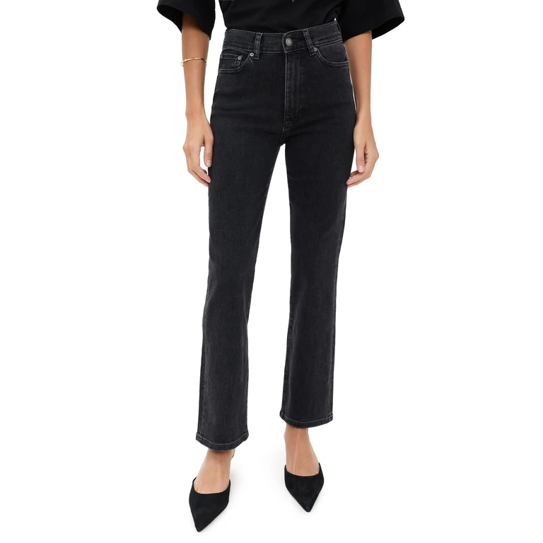 DL1961 Halle Straight High Rise Instasculpt Jeans in Nightshade