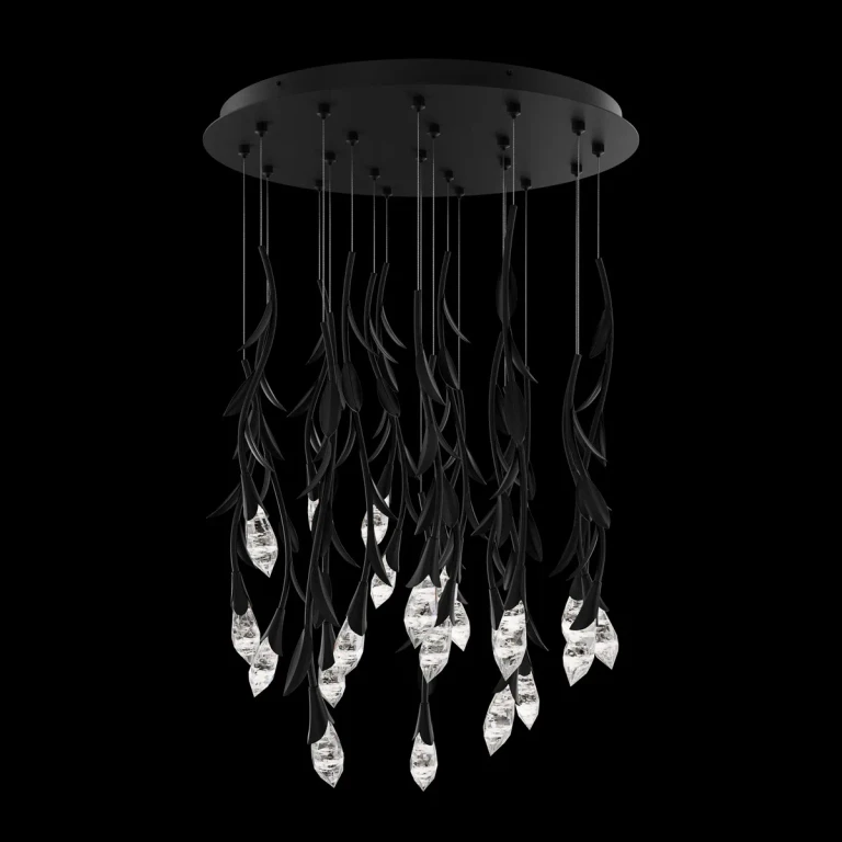 Antique Silver LED Pendant from the Secret Garden Collection