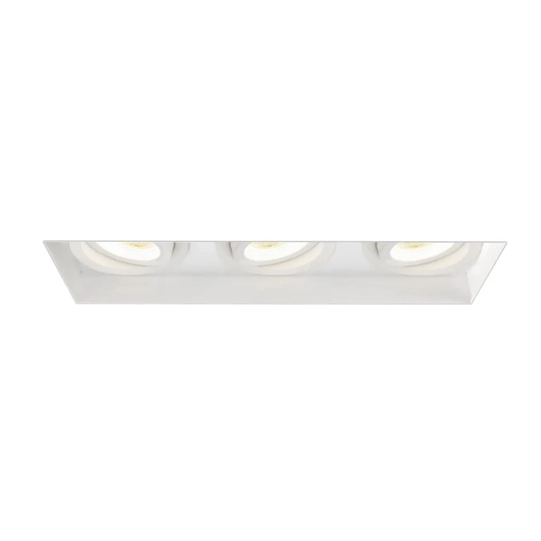 White Three Light Gimbal from the Amigo Collection